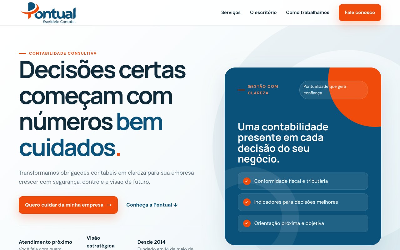 Prévia do site de cliente ExpertBrazil